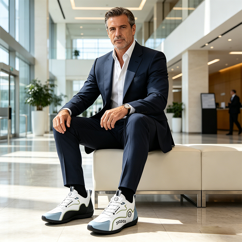 Founne® 【🔥¡Hoy a mitad de precio! ⏰】Comodidad para caminar todo el día | Diseño con soporte para el arco | Súper amortiguación | Alivia el dolor de pies | Impermeable y antideslizante | Corrige la marcha👟