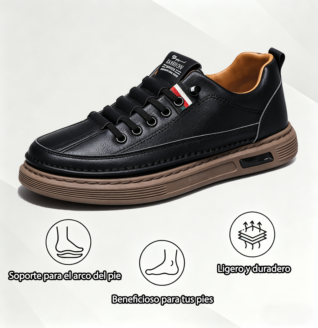 FOUNNE® 【🔥¡Hoy a mitad de precio! ⏰】Comodidad para caminar todo el día | Diseño con soporte para el arco | Súper amortiguación | Alivia el dolor de pies | Impermeable y antideslizante | Corrige la marcha👟