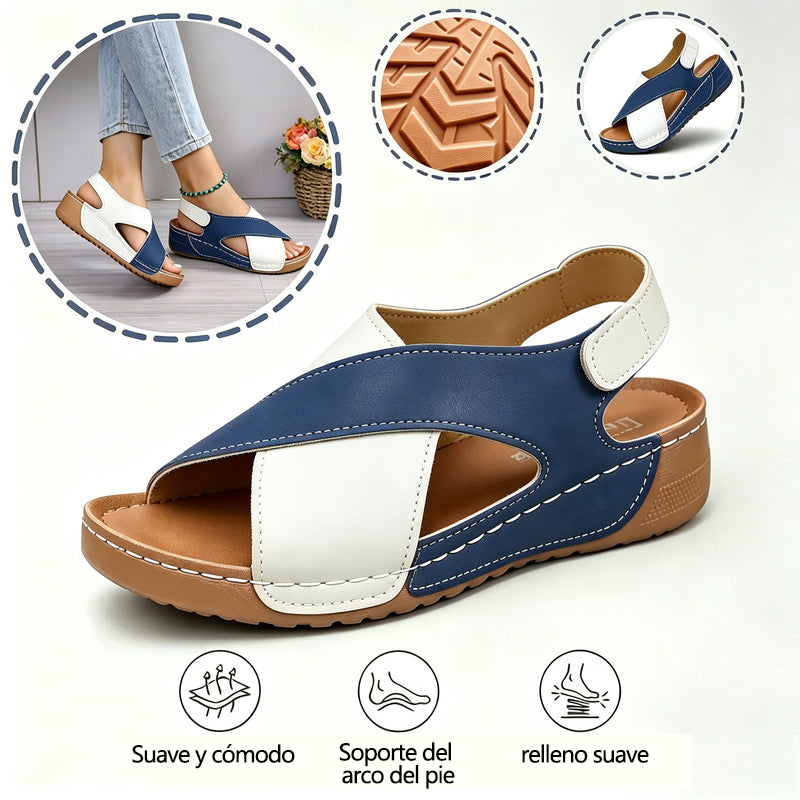 Zapatos ortopédicos FOUNNE® 【🔥60% de descuento hoy🎁】Ideales para salidas de verano👡 | Suaves y cómodos | Diseño con soporte para el arco del pie | Alivian eficazmente la fatiga y el dolor | Mayor resistencia al deslizamiento✅