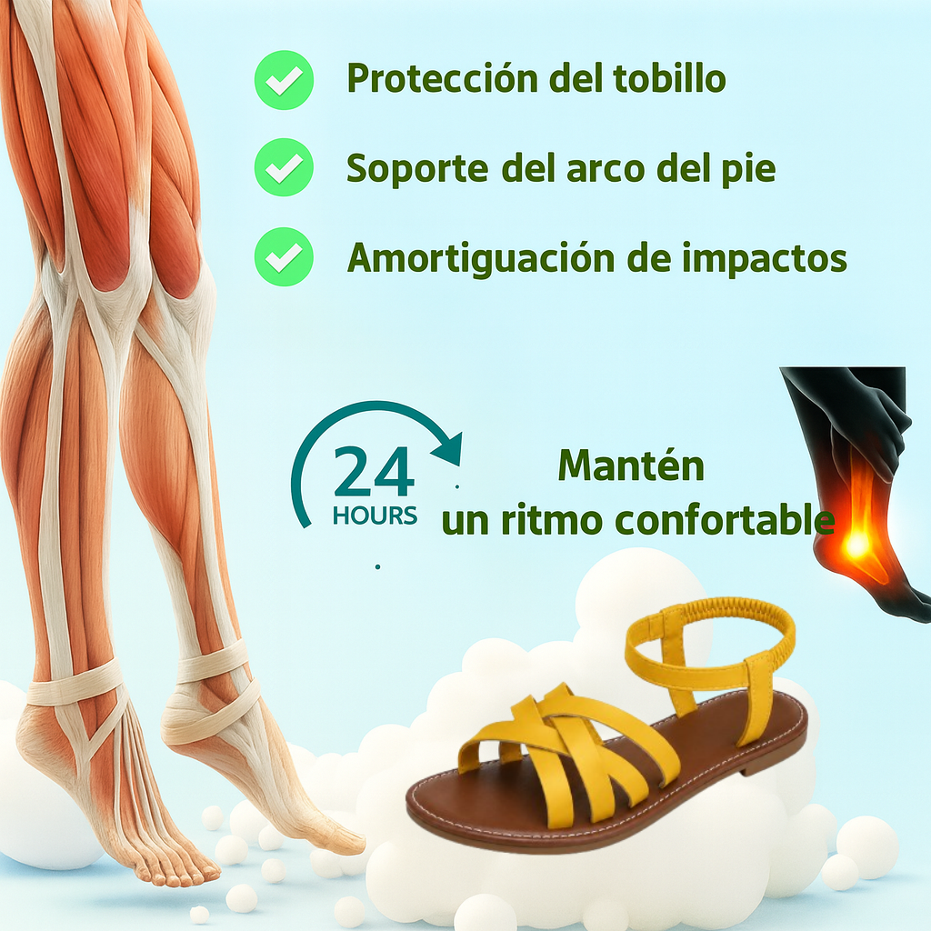 🎁50% de descuento！Sandalias ortopédicas romanas tejidas: suela plana de cuero suave con soporte para el arco del pie para aliviar el dolor; suaves y acolchadas.