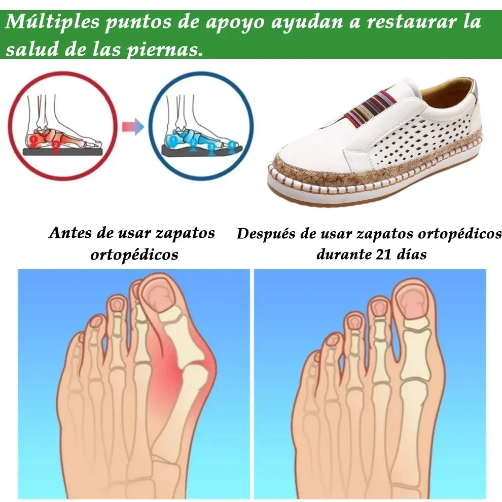 🎁¡Último día para aprovechar el 50% de descuento! ¡No te pierdas esta oportunidad! ⏰Alivia el dolor de pies y la fascitis: zapatos ortopédicos cómodos y transpirables🔴