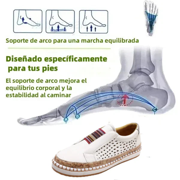 🎁¡Último día para aprovechar el 50% de descuento! ¡No te pierdas esta oportunidad! ⏰Alivia el dolor de pies y la fascitis: zapatos ortopédicos cómodos y transpirables🔴