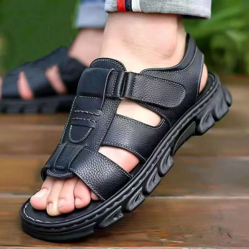 🔥 Sandalias ortopédicas de verano para hombre | Diseño ergonómico, soporte para el arco del pie, comodidad durante todo el día | Antideslizantes y transpirables ✅