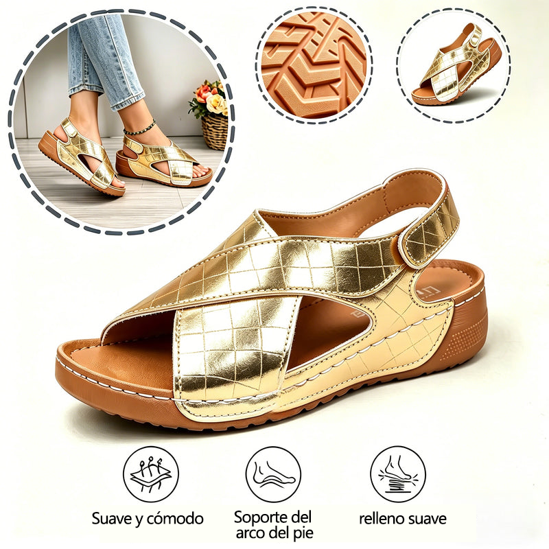Zapatos ortopédicos FOUNNE® 【🔥60% de descuento hoy🎁】Ideales para salidas de verano👡 | Suaves y cómodos | Diseño con soporte para el arco del pie | Alivian eficazmente la fatiga y el dolor | Mayor resistencia al deslizamiento✅