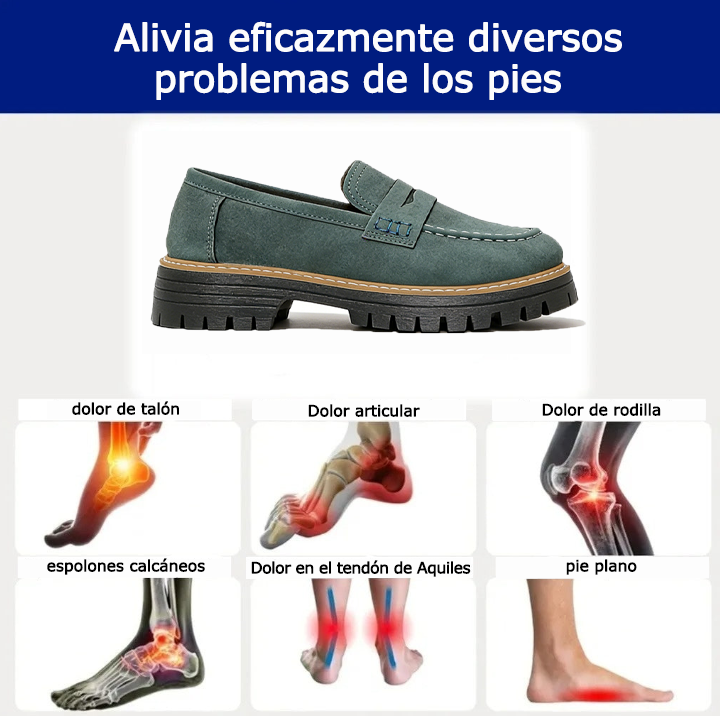 Founne® 【⏰¡Hoy a mitad de precio!👟】Estos zapatos son ideales para actividades durante todo el día | Diseño con soporte para el arco | Alivian eficazmente la fatiga | Alivian el dolor de pies | Mayor resistencia al deslizamiento👞
