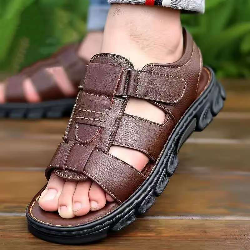 🔥 Sandalias ortopédicas de verano para hombre | Diseño ergonómico, soporte para el arco del pie, comodidad durante todo el día | Antideslizantes y transpirables ✅