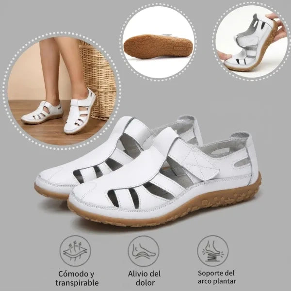⏰ ¡Último día! ¡50 % de descuento! ¡No te lo pierdas! ✅️ Sandalias cómodas con soporte para el arco del pie: alivian el dolor de pies y cuentan con un diseño ergonómico.