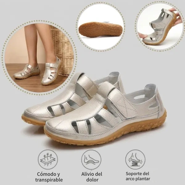 ⏰ ¡Último día! ¡50 % de descuento! ¡No te lo pierdas! ✅️ Sandalias cómodas con soporte para el arco del pie: alivian el dolor de pies y cuentan con un diseño ergonómico.