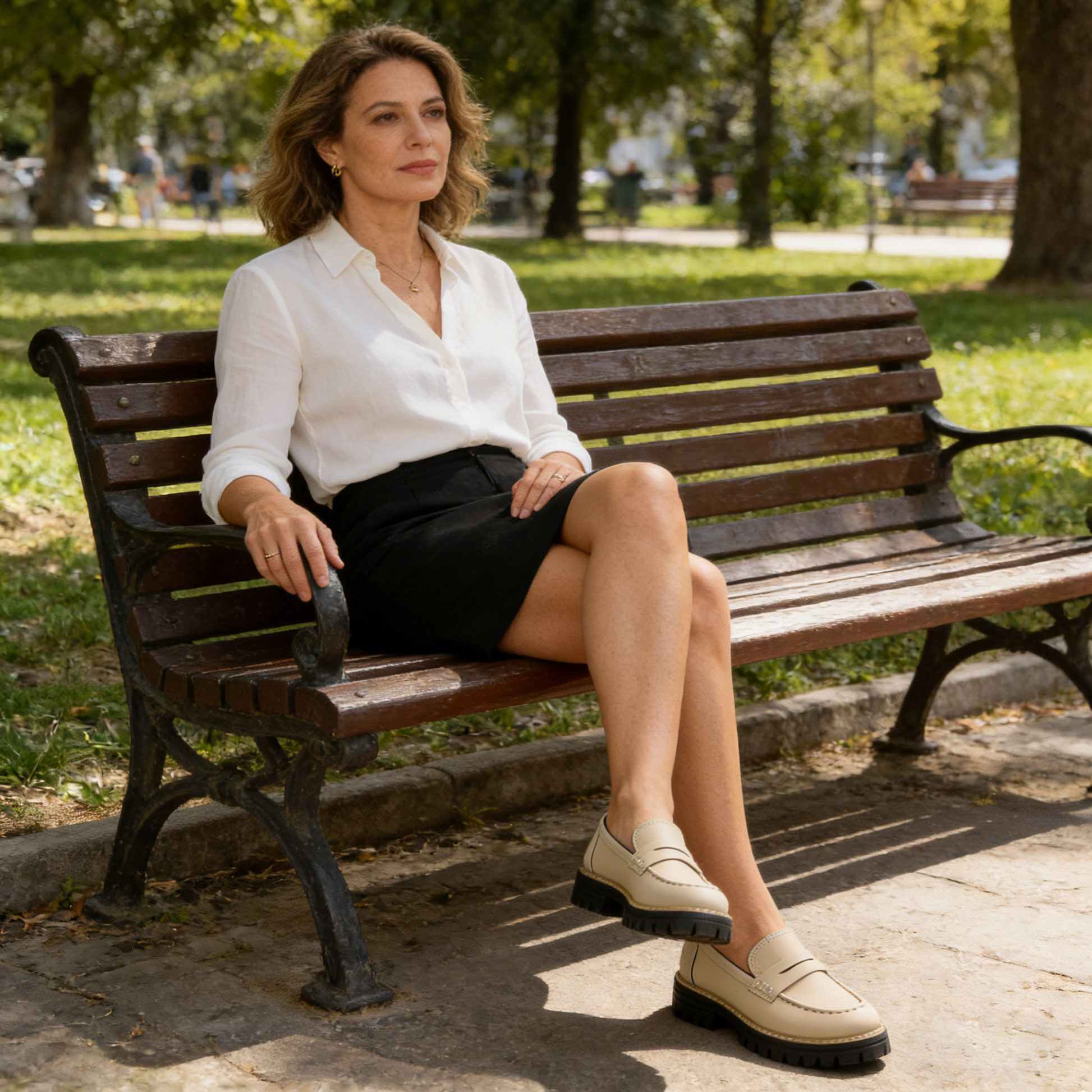 Founne® 【⏰¡Hoy a mitad de precio!👟】Estos zapatos son ideales para actividades durante todo el día | Diseño con soporte para el arco | Alivian eficazmente la fatiga | Alivian el dolor de pies | Mayor resistencia al deslizamiento👞