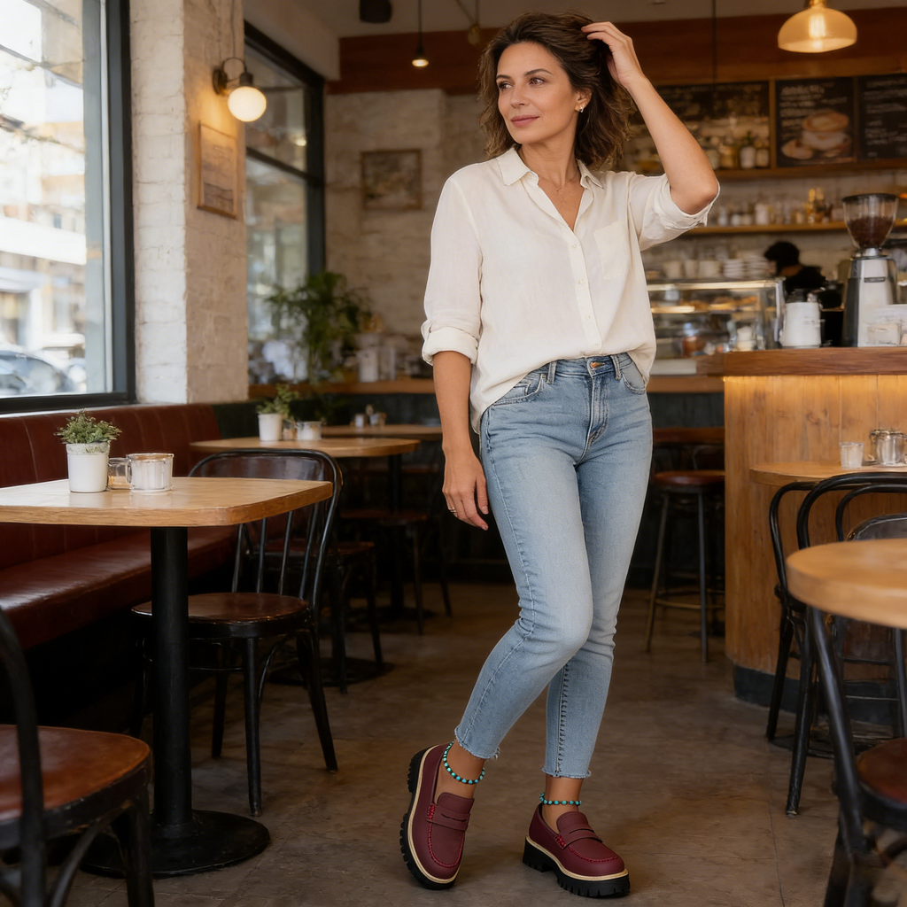Founne® 【⏰¡Hoy a mitad de precio!👟】Estos zapatos son ideales para actividades durante todo el día | Diseño con soporte para el arco | Alivian eficazmente la fatiga | Alivian el dolor de pies | Mayor resistencia al deslizamiento👞