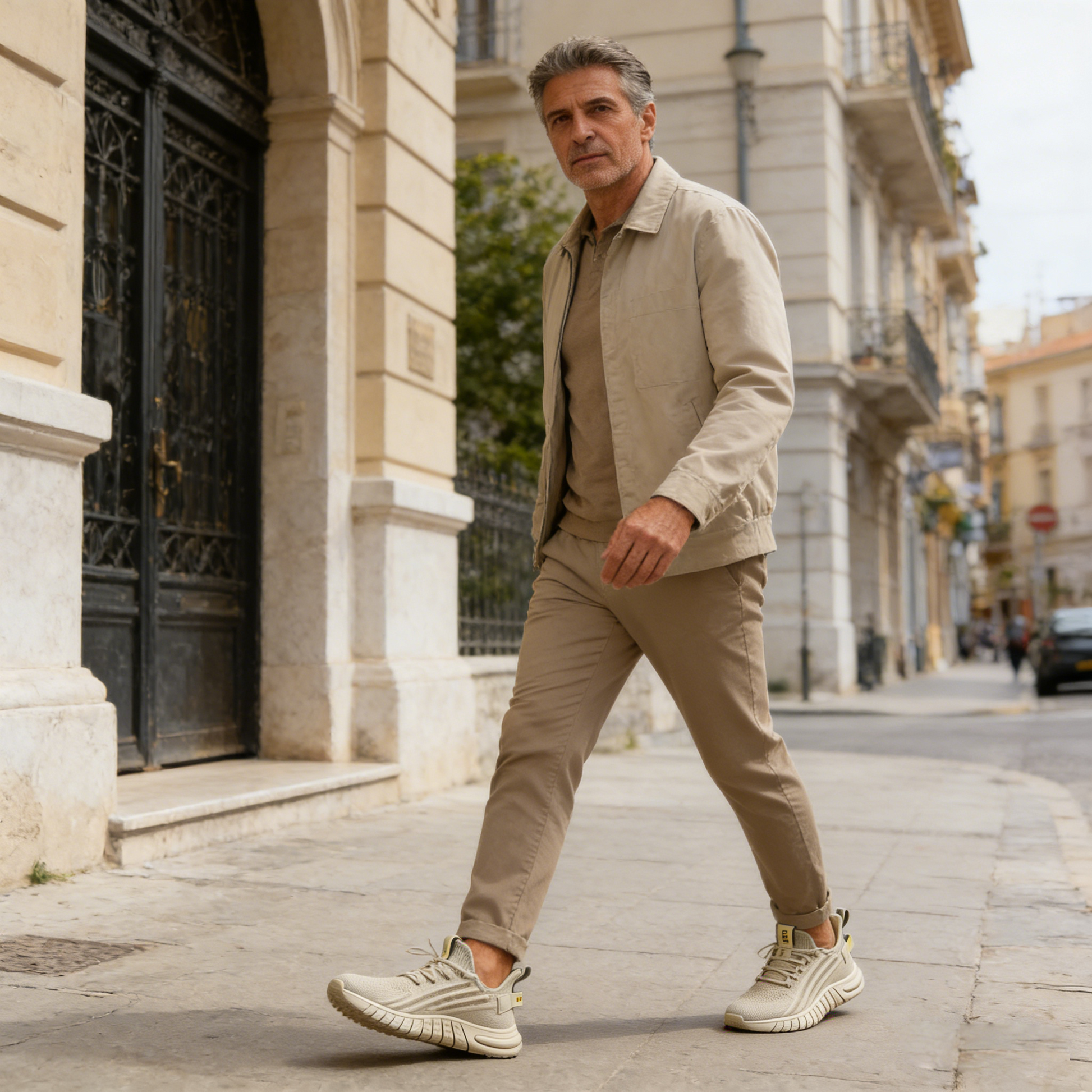 Founne® 【🔥Oferta por tiempo limitado, ¡50% de descuento hoy! ⏰】Zapatillas para caminar, ideales para caminar todo el día | Alivian el dolor de pies | Impermeables y antideslizantes | Corrigen la marcha👟