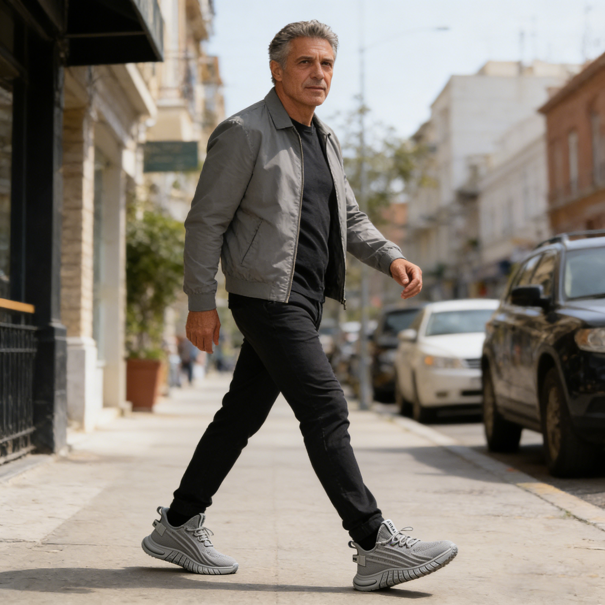 Founne® 【🔥Oferta por tiempo limitado, ¡50% de descuento hoy! ⏰】Zapatillas para caminar, ideales para caminar todo el día | Alivian el dolor de pies | Impermeables y antideslizantes | Corrigen la marcha👟