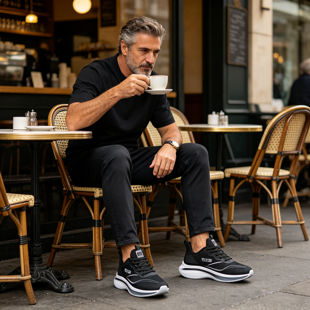 FOUNNE® 【🔥Oferta especial de hoy: 60% de descuento🎁】Zapatillas cómodas para caminar | Zapatillas ligeras y duraderas👟 | Camina sin fatiga durante todo el día | Soporte para el arco del pie | Alivia eficazmente los problemas de los pies✅