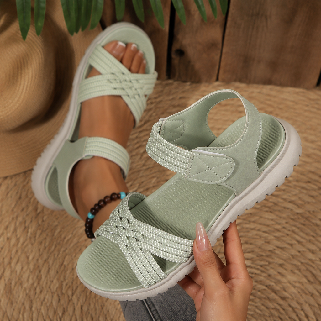 ⏰ ¡Último día! ¡50 % de descuento! ¡No te lo pierdas! ✅️ Sandalias cómodas con soporte para el arco del pie: alivian el dolor de pies y cuentan con un diseño ergonómico.（副本）