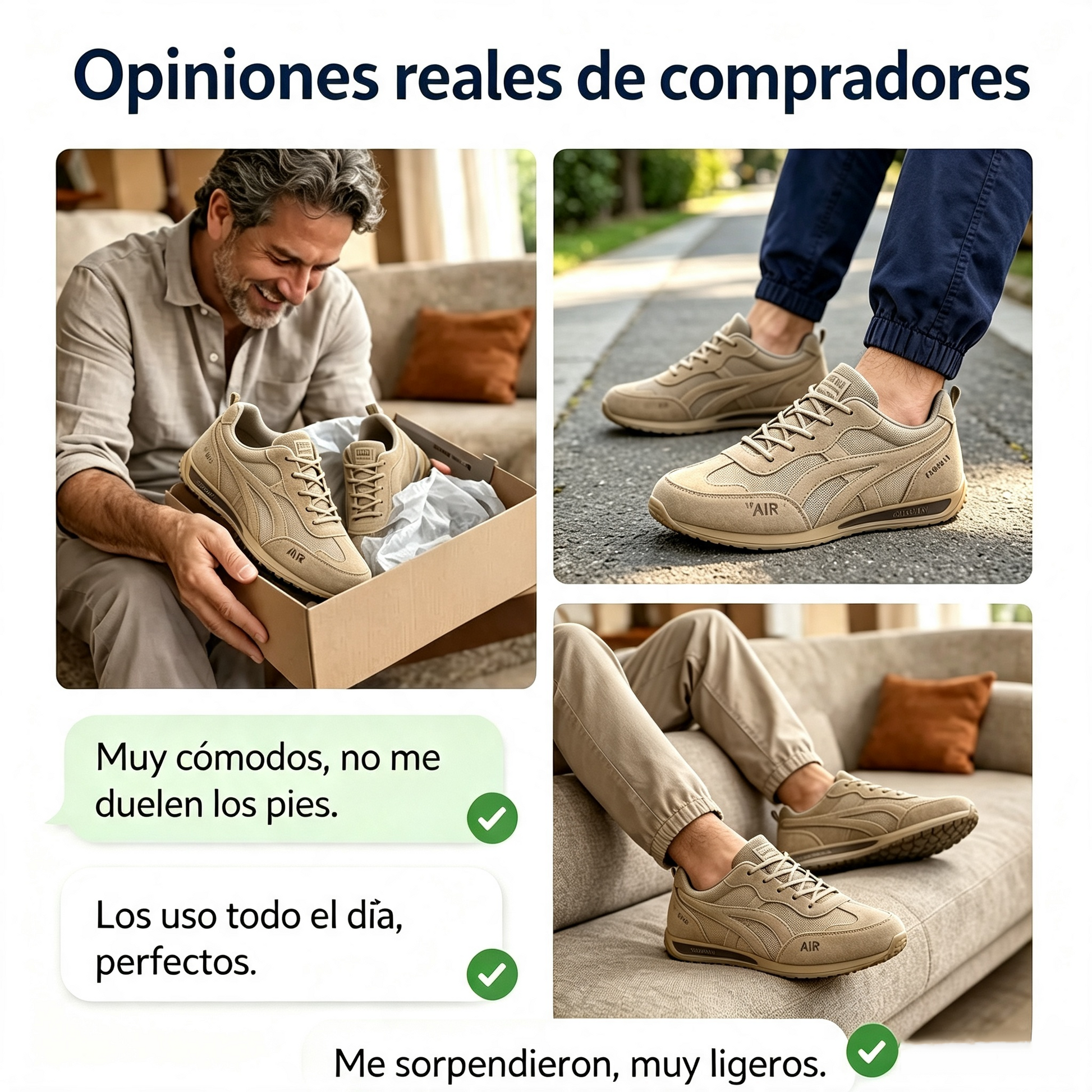 🎉¡Último día! ¡50% de descuento! ✅ Zapatos ortopédicos diseñados específicamente para personas con problemas en los pies, que brindan soporte para el arco plantar y alivian el dolor de espalda, articulaciones y pies.