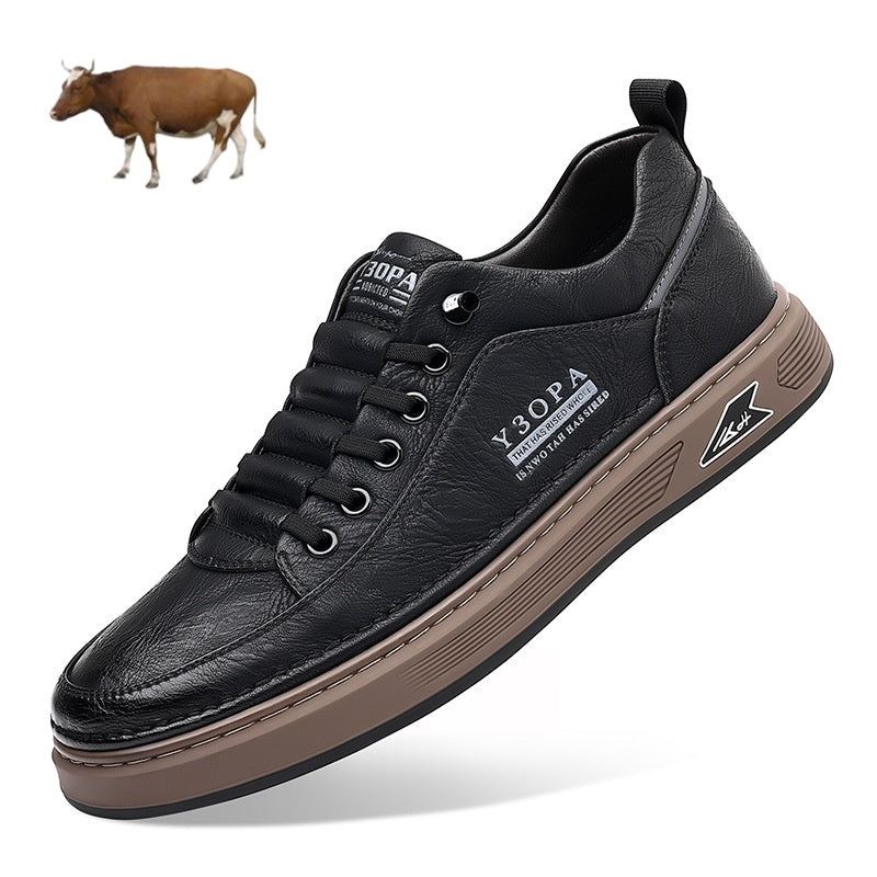 Founne® 【⏰¡Hoy a mitad de precio! ⚡】Zapatos de piel española hechos a mano | Elegantes y refinados | Cómodos y transpirables | Alivian el dolor de pies | Acompañan al hombre en cada paso