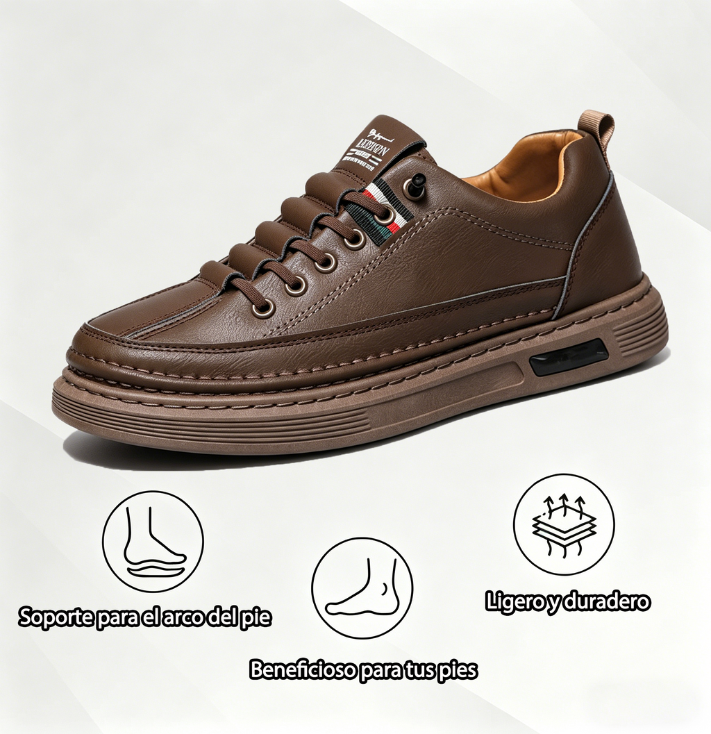 FOUNNE® 【🔥¡Hoy a mitad de precio! ⏰】Comodidad para caminar todo el día | Diseño con soporte para el arco | Súper amortiguación | Alivia el dolor de pies | Impermeable y antideslizante | Corrige la marcha👟