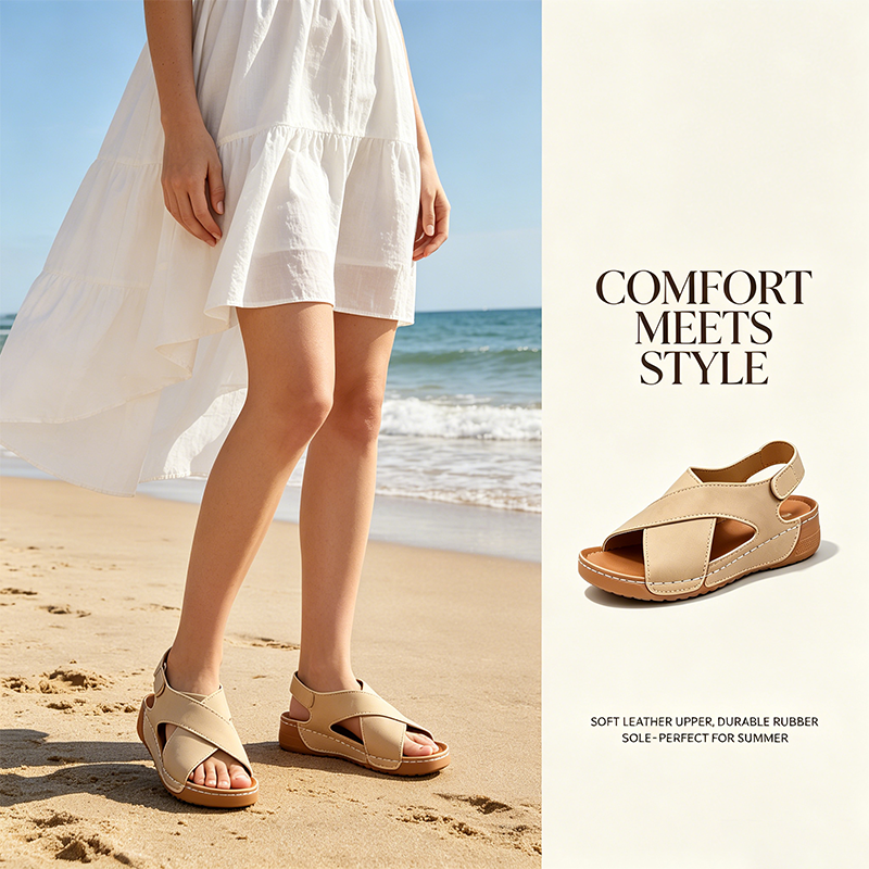 Ortopedické boty SHELLSEN® 【🔥Dnes sleva 50 %🎁】 Nejžhavější letní sandály v Evropě👡 | Pohodlná a bezbolestná chůze | Design s oporou klenby | Perfektní volba pro letní výlety✅