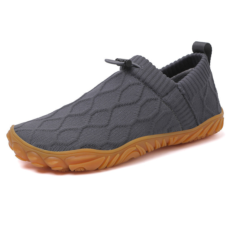 Zapatillas deportivas ortopédicas de malla: con soporte para el arco del pie, que alivia el dolor; amortiguación suave.