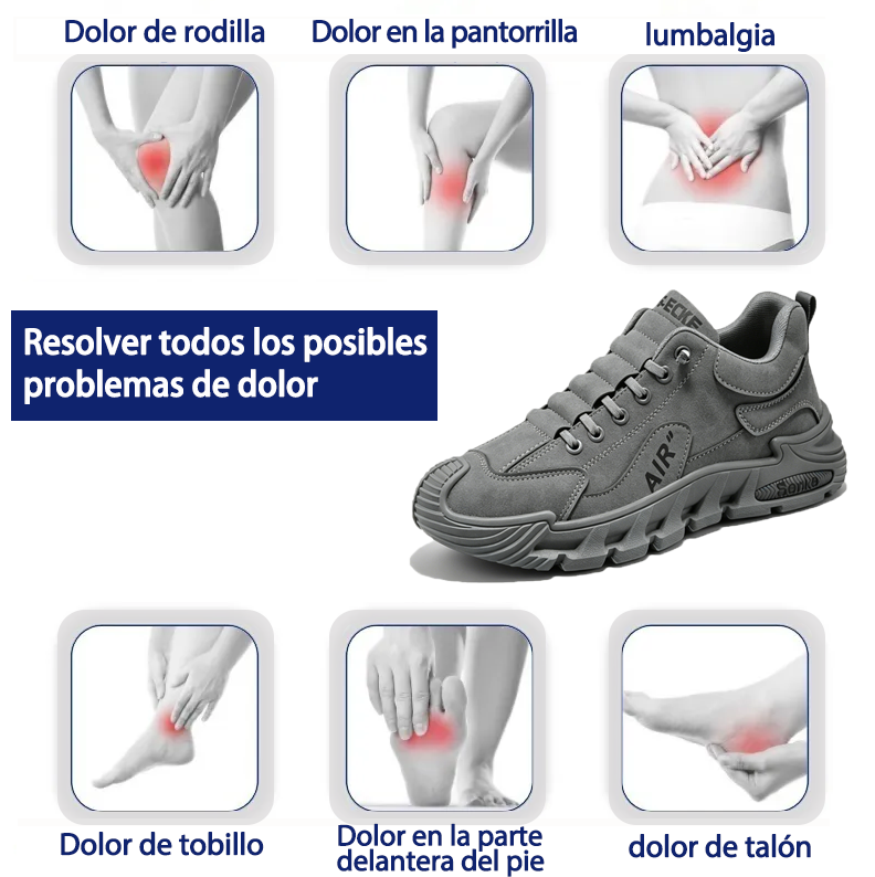 Founne® 【🔥¡Hoy a mitad de precio! ⏰】Comodidad para caminar todo el día | Diseño con soporte para el arco | Súper amortiguación | Alivia el dolor de pies | Impermeable y antideslizante | Corrige la marcha👟