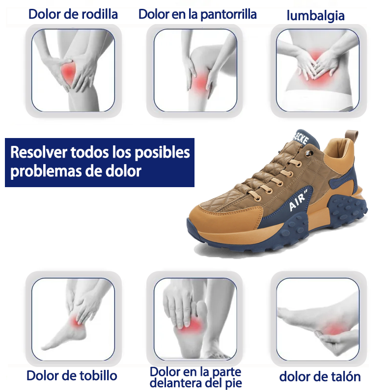 FOUNNE® 【🔥Oferta especial de hoy: 60% de descuento🎁】Zapatillas cómodas para caminar | Zapatillas ligeras y duraderas👟 | Camina sin fatiga durante todo el día | Soporte para el arco del pie | Alivia eficazmente los problemas de los pies✅