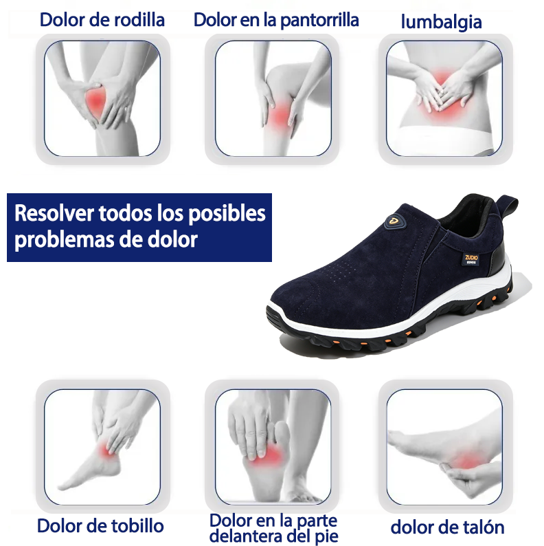 Founne® 【🔥¡Hoy a mitad de precio! ⏰】Comodidad para caminar todo el día | Diseño con soporte para el arco | Súper amortiguación | Alivia el dolor de pies | Impermeable y antideslizante | Corrige la marcha👟（副本）（副本）