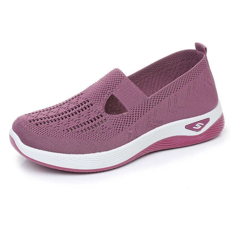 Zapatos ortopédicos FOUNNE® 🔥50% de descuento🎁：Zapatillas transpirables Flyknit para caminar, que brindan comodidad durante todo el día