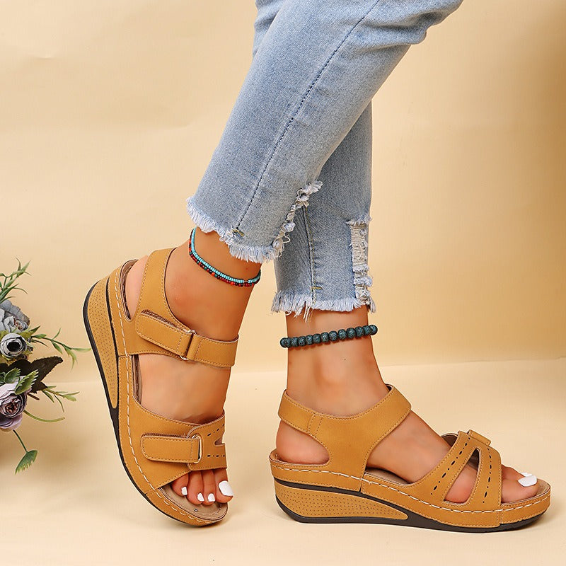 Zapatos ortopédicos FOUNNE® 【🔥50% de descuento hoy🎁】 Las sandalias de verano más populares de Europa👡 | Caminar cómodo y sin dolor | Diseño con soporte para el arco del pie | La elección perfecta para viajar en verano✅