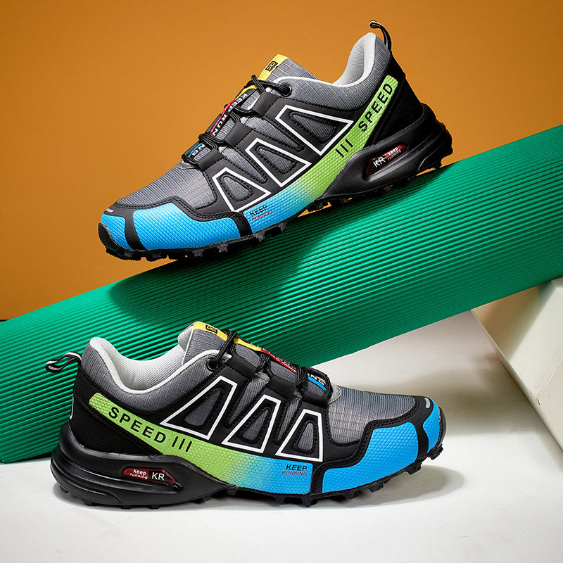 Founne® 【⏰¡Hoy a mitad de precio! ⚡】Zapatillas de moda para el Mundial: Zapatillas ergonómicas para correr tipo IV | Soporte para el arco del pie | Alivia el dolor de pies | Corre cómodamente con tu equipo favorito👟