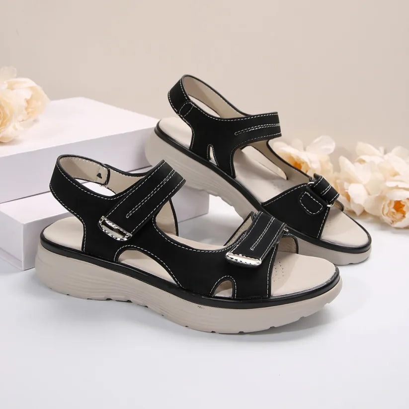 🎉¡Llegaron las nuevas sandalias para mujer!  👟Plantillas de espuma viscoelástica🚶‍♂️ Caminar sin dolor | Soporte ortopédico + Experiencia cómoda