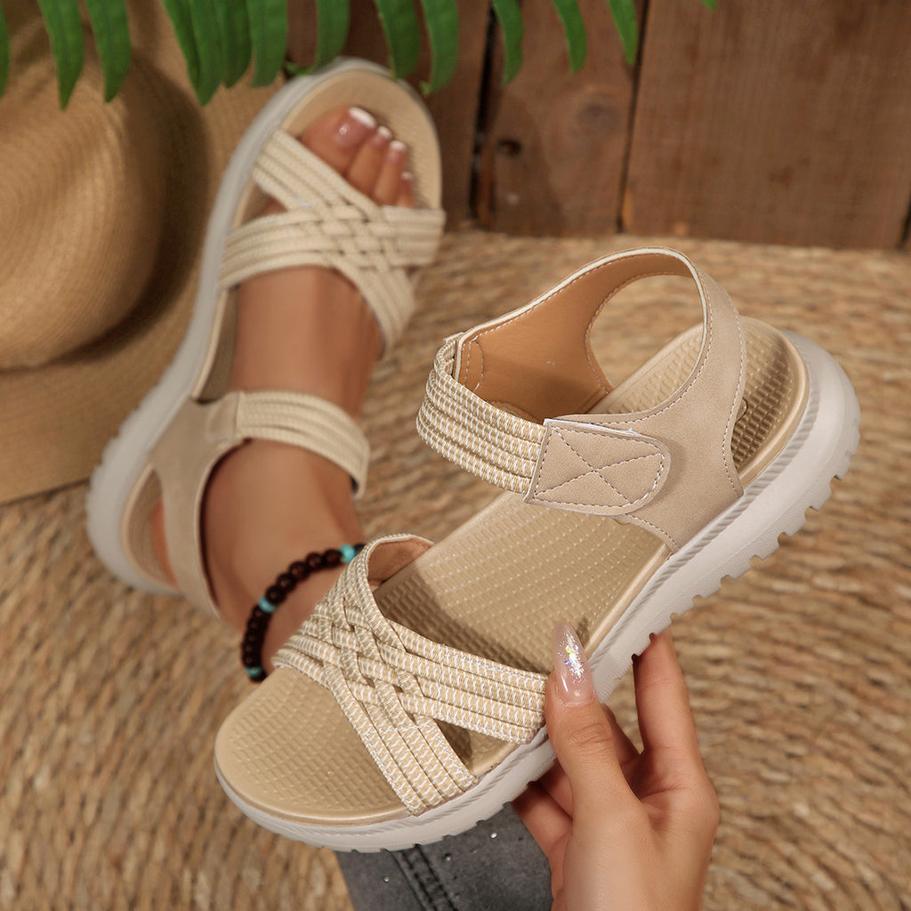 ⏰ ¡Último día! ¡50 % de descuento! ¡No te lo pierdas! ✅️ Sandalias cómodas con soporte para el arco del pie: alivian el dolor de pies y cuentan con un diseño ergonómico.（副本）