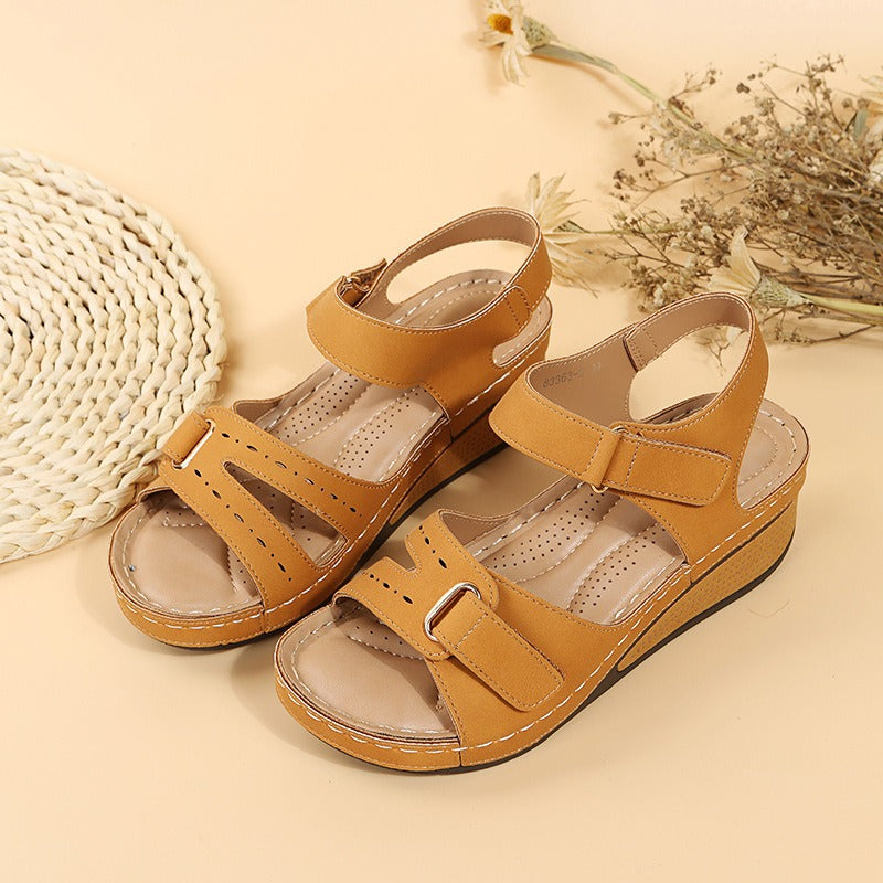 Zapatos ortopédicos FOUNNE® 【🔥50% de descuento hoy🎁】 Las sandalias de verano más populares de Europa👡 | Caminar cómodo y sin dolor | Diseño con soporte para el arco del pie | La elección perfecta para viajar en verano✅