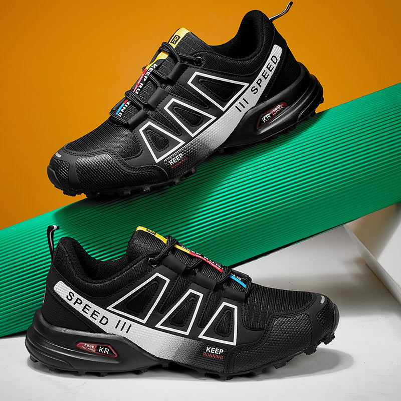 Founne® 【⏰¡Hoy a mitad de precio! ⚡】Zapatillas de moda para el Mundial: Zapatillas ergonómicas para correr tipo IV | Soporte para el arco del pie | Alivia el dolor de pies | Corre cómodamente con tu equipo favorito👟