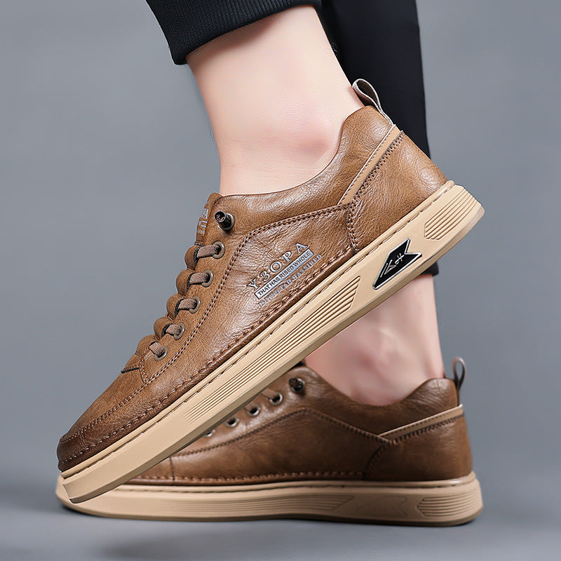 Founne® 【⏰¡Hoy a mitad de precio! ⚡】Zapatos de piel española hechos a mano | Elegantes y refinados | Cómodos y transpirables | Alivian el dolor de pies | Acompañan al hombre en cada paso