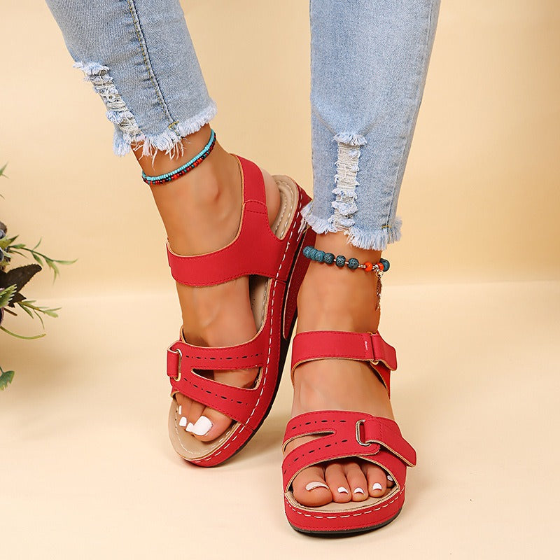 Zapatos ortopédicos FOUNNE® 【🔥50% de descuento hoy🎁】 Las sandalias de verano más populares de Europa👡 | Caminar cómodo y sin dolor | Diseño con soporte para el arco del pie | La elección perfecta para viajar en verano✅