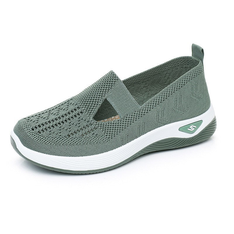 Zapatos ortopédicos FOUNNE® 🔥50% de descuento🎁：Zapatillas transpirables Flyknit para caminar, que brindan comodidad durante todo el día
