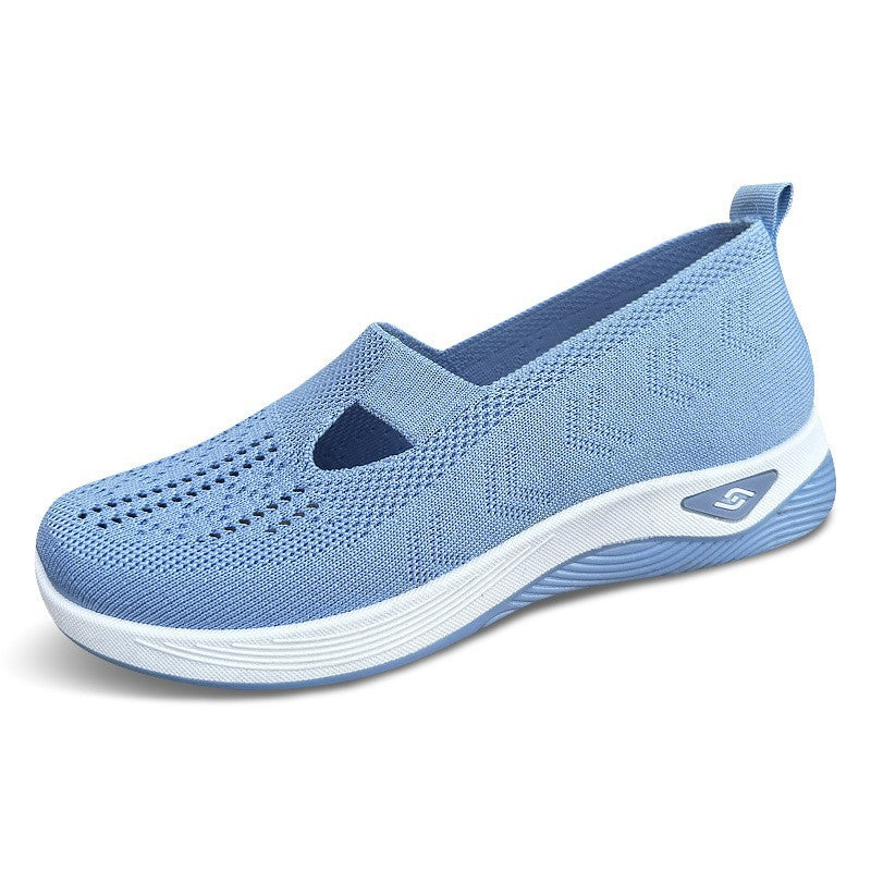 Zapatos ortopédicos FOUNNE® 🔥50% de descuento🎁：Zapatillas transpirables Flyknit para caminar, que brindan comodidad durante todo el día