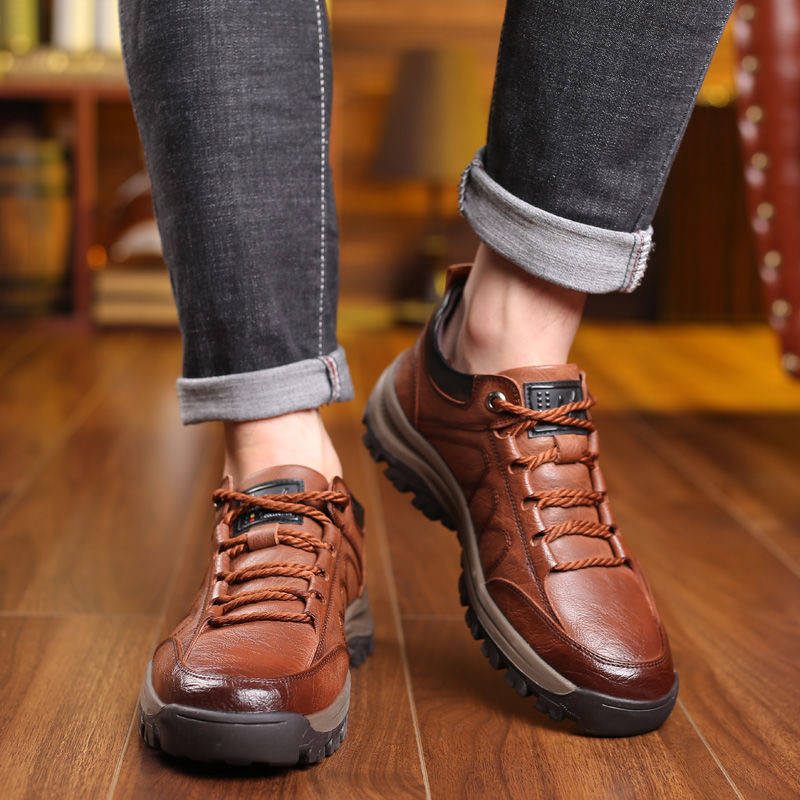 Founne® 【🔥Novedad | Mitad de precio por tiempo limitado⏰】 Zapatos de piel de becerro de alta calidad | Cuero genuino | Impermeables y antideslizantes | Alivian la fatiga del pie | Comodidad inmediata 👟
