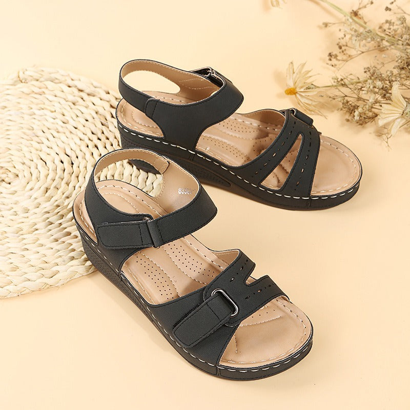 Zapatos ortopédicos FOUNNE® 【🔥50% de descuento hoy🎁】 Las sandalias de verano más populares de Europa👡 | Caminar cómodo y sin dolor | Diseño con soporte para el arco del pie | La elección perfecta para viajar en verano✅