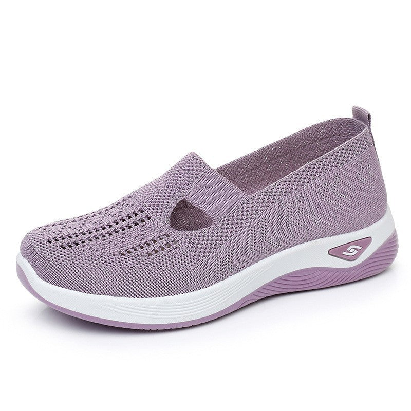 Zapatos ortopédicos FOUNNE® 🔥50% de descuento🎁：Zapatillas transpirables Flyknit para caminar, que brindan comodidad durante todo el día