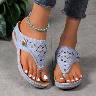 ⏰ ¡Último día! ¡50 % de descuento! ¡No te lo pierdas! ✅️ Sandalias cómodas con soporte para el arco del pie: alivian el dolor de pies y cuentan con un diseño ergonómico.