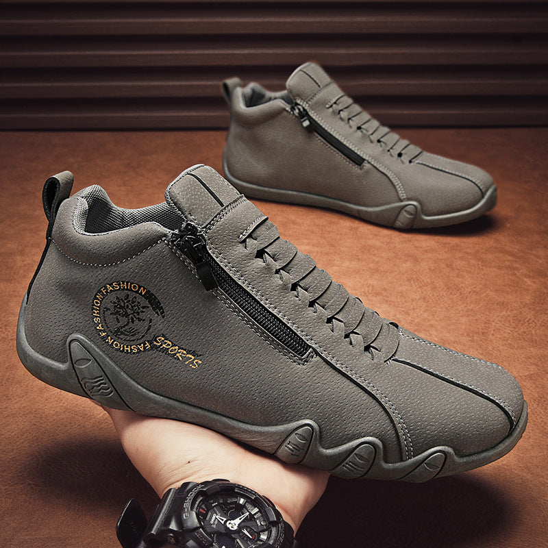 Founne® 【⏰50% de descuento hoy🔥】Antideslizante e Impermeable | Zapatos de Gamuza | Soporte para el Arco del Pie | Corrige la Postura del Pie