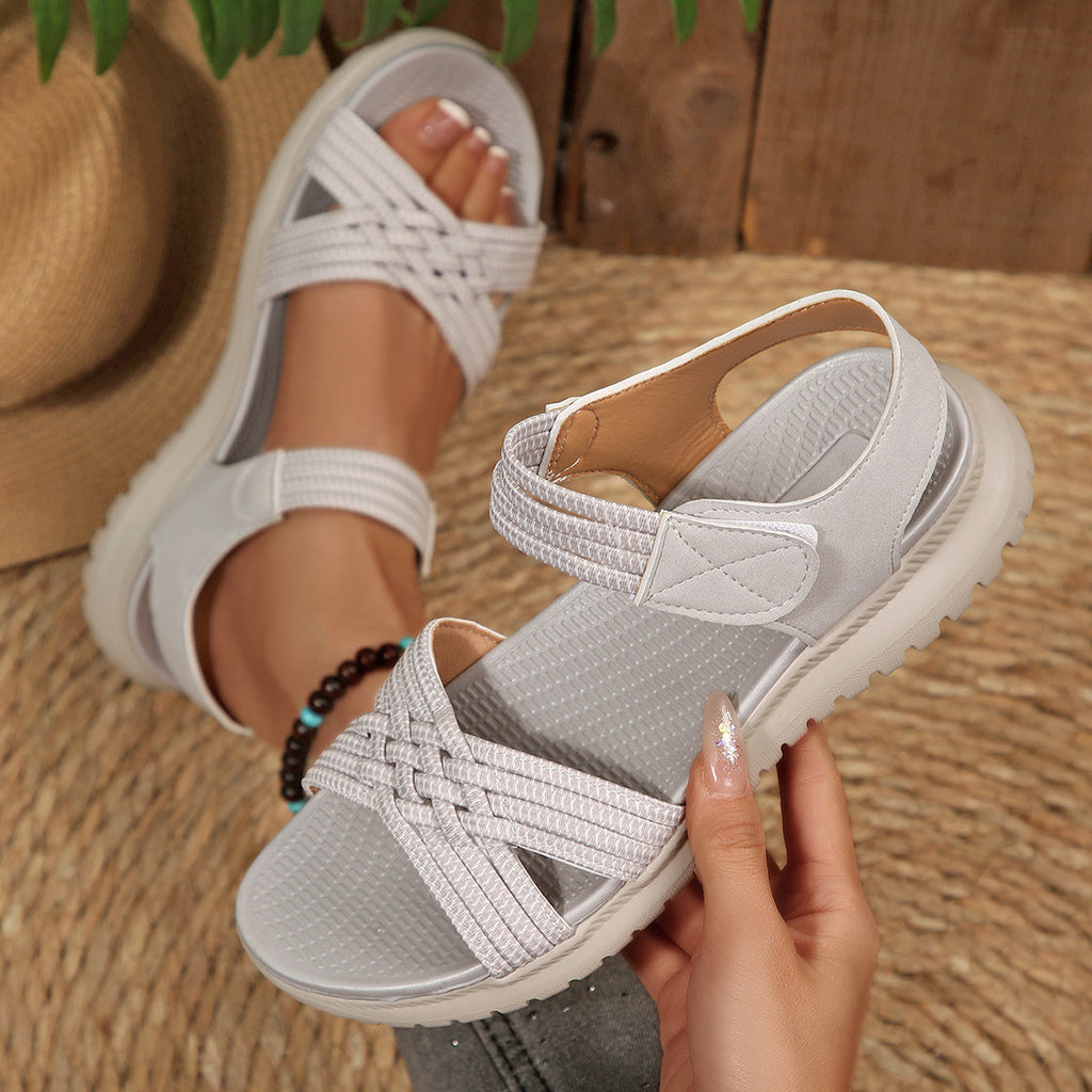 ⏰ ¡Último día! ¡50 % de descuento! ¡No te lo pierdas! ✅️ Sandalias cómodas con soporte para el arco del pie: alivian el dolor de pies y cuentan con un diseño ergonómico.（副本）