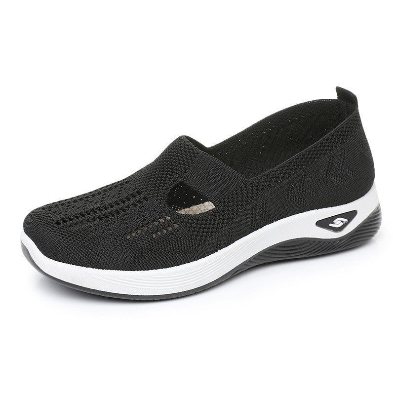 Zapatos ortopédicos FOUNNE® 🔥50% de descuento🎁：Zapatillas transpirables Flyknit para caminar, que brindan comodidad durante todo el día