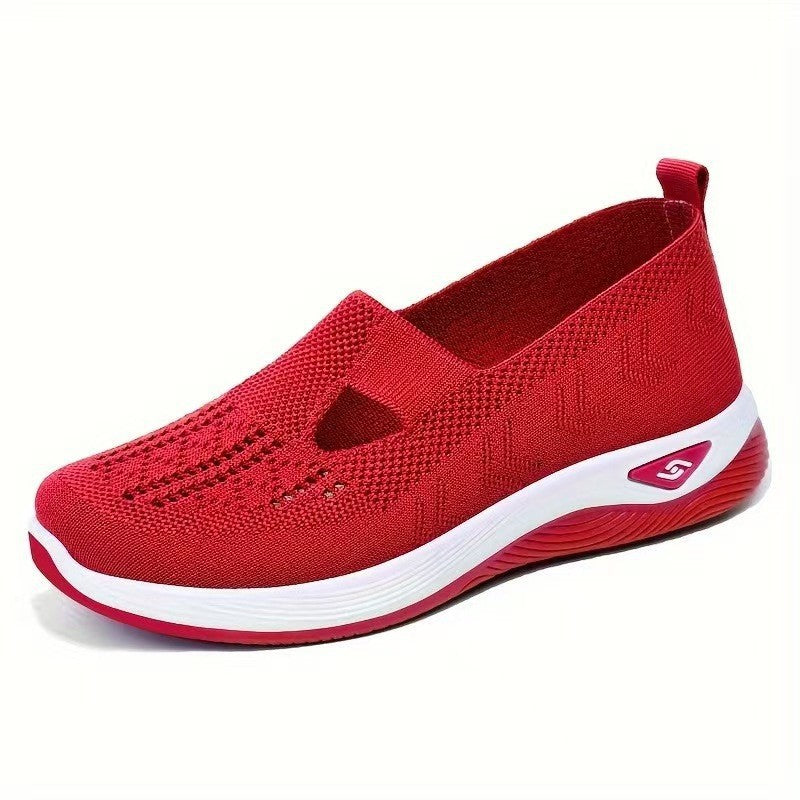 Zapatos ortopédicos FOUNNE® 🔥50% de descuento🎁：Zapatillas transpirables Flyknit para caminar, que brindan comodidad durante todo el día