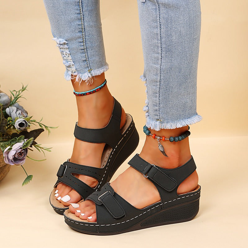 Zapatos ortopédicos FOUNNE® 【🔥50% de descuento hoy🎁】 Las sandalias de verano más populares de Europa👡 | Caminar cómodo y sin dolor | Diseño con soporte para el arco del pie | La elección perfecta para viajar en verano✅