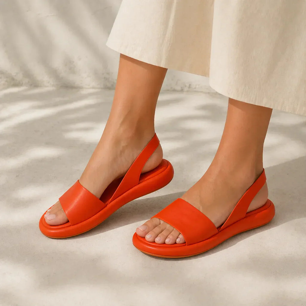 Zapatos ortopédicos FOUNNE® [🔥50% de descuento hoy🎁] Las sandalias más populares de Europa👡 | Aptas para uso en interiores y exteriores | Correa antideslizante en el talón | Suaves y cómodas✅
