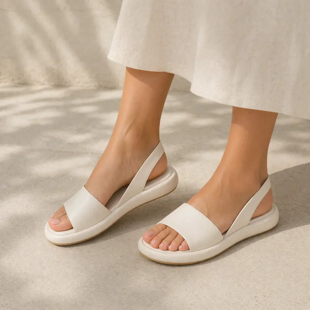 Zapatos ortopédicos FOUNNE® [🔥50% de descuento hoy🎁] Las sandalias más populares de Europa👡 | Aptas para uso en interiores y exteriores | Correa antideslizante en el talón | Suaves y cómodas✅