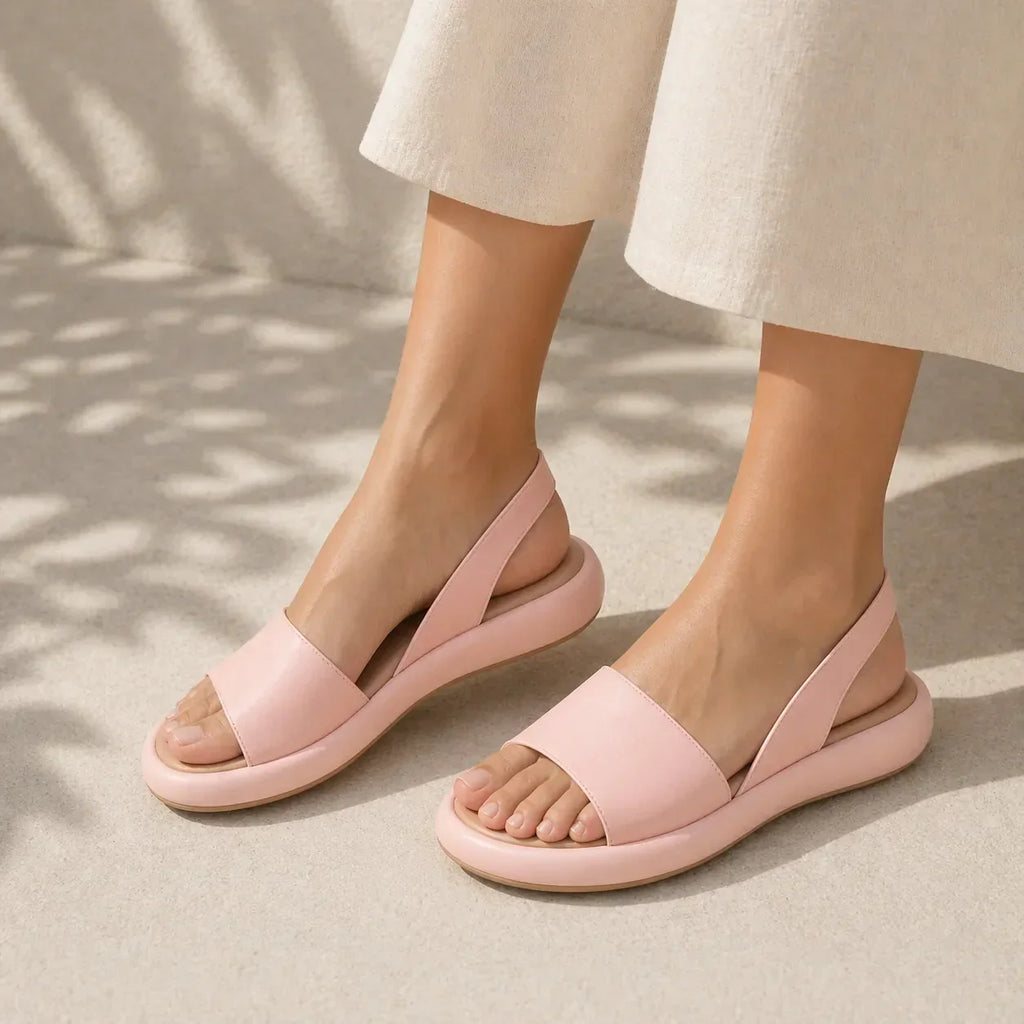 Zapatos ortopédicos FOUNNE® [🔥50% de descuento hoy🎁] Las sandalias más populares de Europa👡 | Aptas para uso en interiores y exteriores | Correa antideslizante en el talón | Suaves y cómodas✅