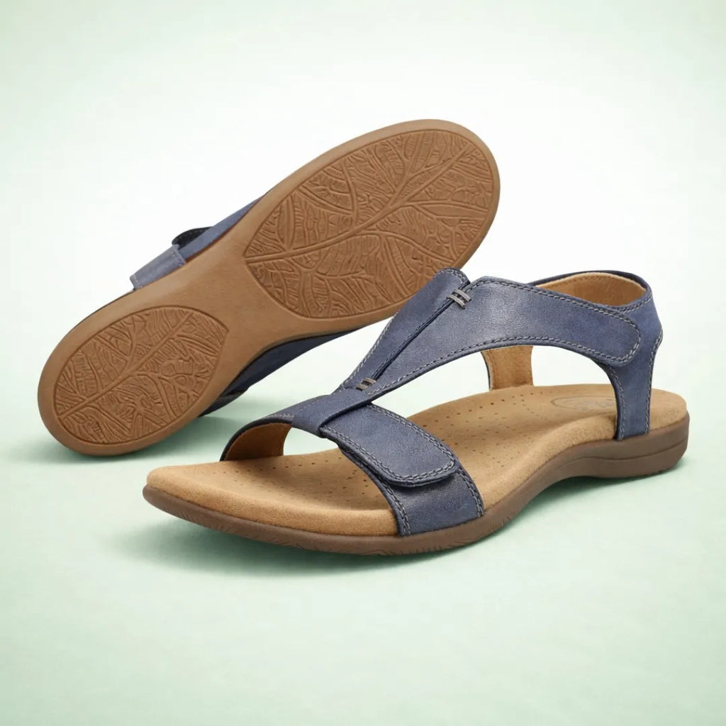 Sandalias ortopédicas - Sandalias antideslizantes para mujer, diseñadas ergonómicamente para brindar soporte al pie | Diseño ergonómico